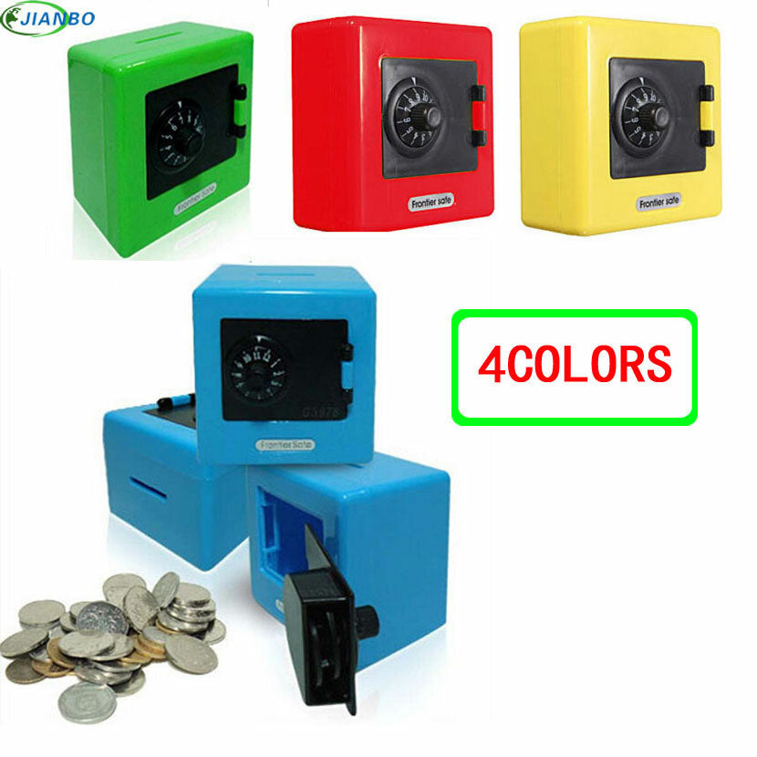 Candy Colors Coin Safe Box Money Piggy Bank Security Password Chewing Cash Box Deposit Machine Gifts for kids