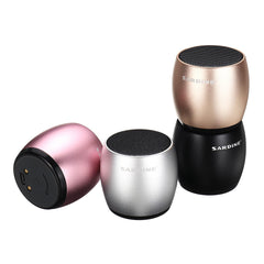 3W 400mAh Waterproof Wireless Stereo Twins Bluetooth Speaker with USB Charging Dock for Car Home