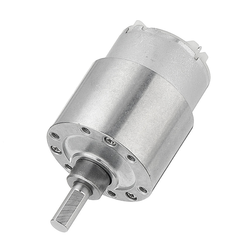 DC 12V Gear Motor 33/100/190RPM 37MM 500 Geared Motor