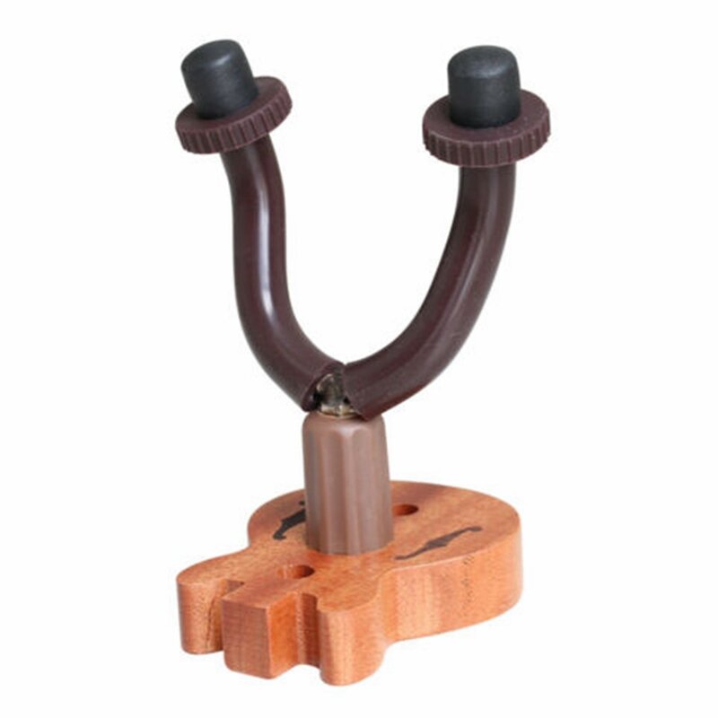 Flanger FH-06S/06W Sapele Wood Wall Mount Acoustic Guitar Bass Violin Hanger Hook Guitar Stand