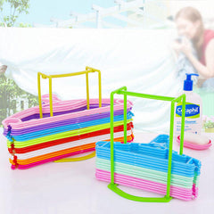 Creative Clothes Hanger Storage Rack Multi-functional Clothespin Oraganizer Holder