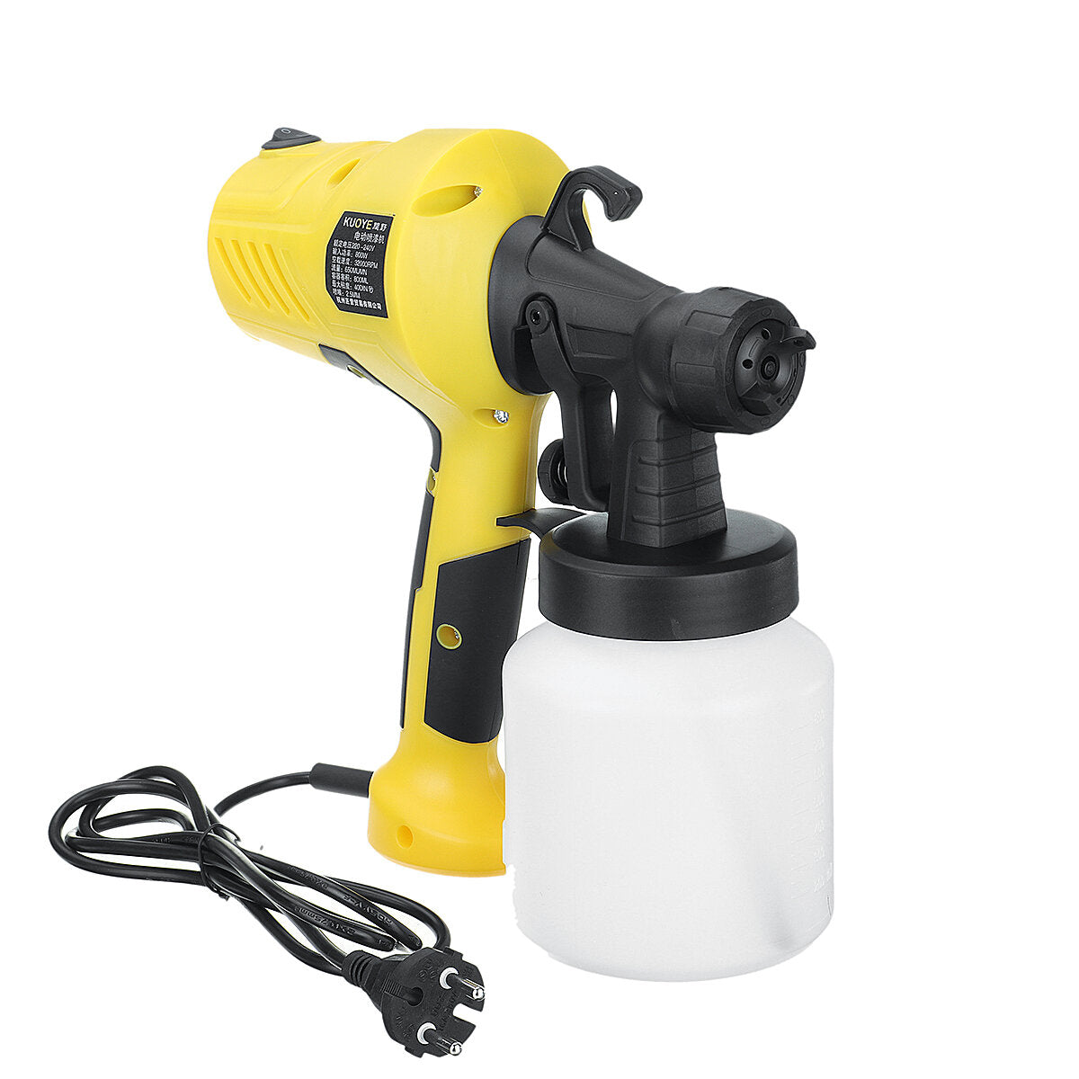 220V 800W Electric High Pressure Atomizing Spray Gun Portable Removable Formaldehyde Removal Latex Paint Spray Tool