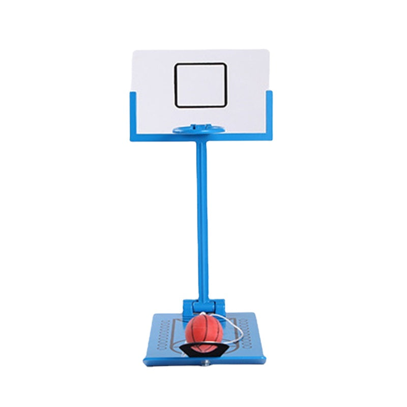 Stress Relief Toy Foldable Mini Basketball Game Office Desktop Table Basketball Birthday Gift for NBA CBA Lovers Training Toys