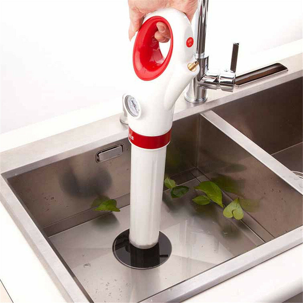 Cleaner Pipe Dredger Plunger Sink Drain Blockage Remover Dredging Device for Kitchen Toilet