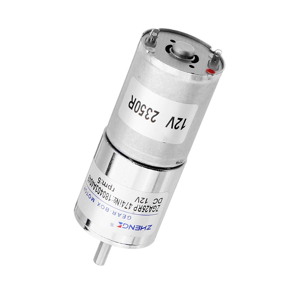 12V 5RPM Reduction Motor DC Gear Motor