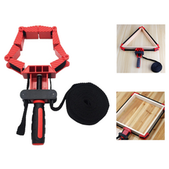 Versatile Woodworking Belt Strap Clamp with Foldable Blocks for DIY & Irregular Shapes