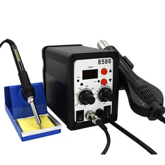 700W 2 in 1 ESD Soldering Station LED Digital Solder Iron Desoldering Station BGA Rework Solder Station Hot Air G-un