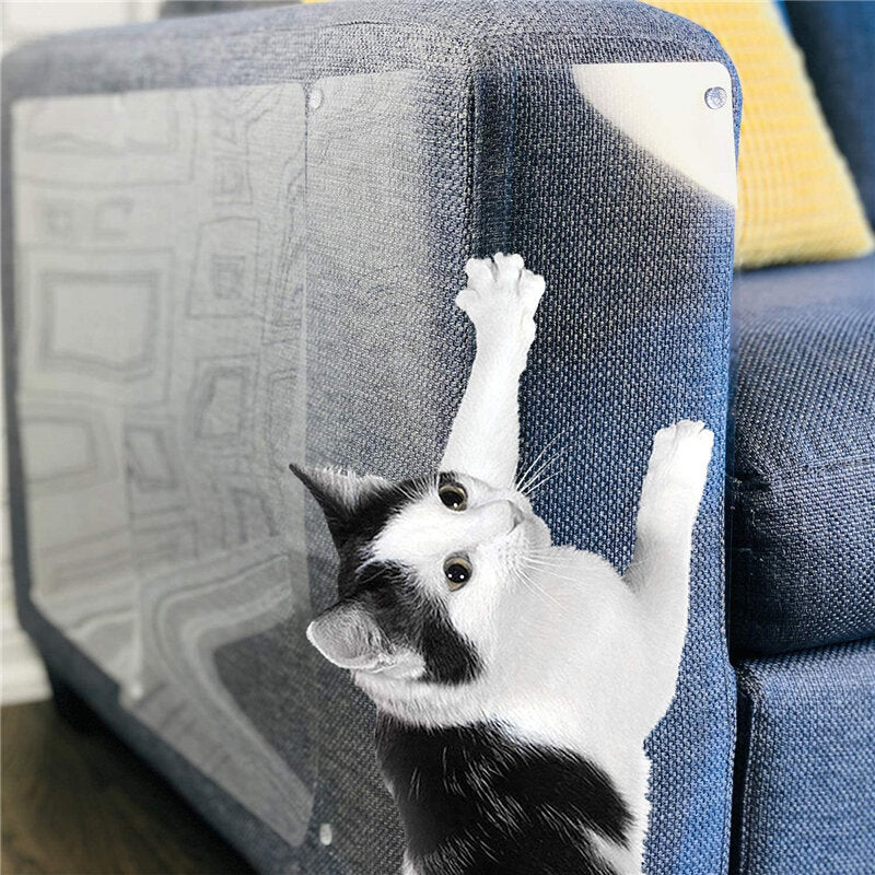 Cat Anti-Scratching Protector Sofa Furniture Self-Adhesive Cat Scratching Guard Cat Furniture Sofa Anti-Scratch Sticker