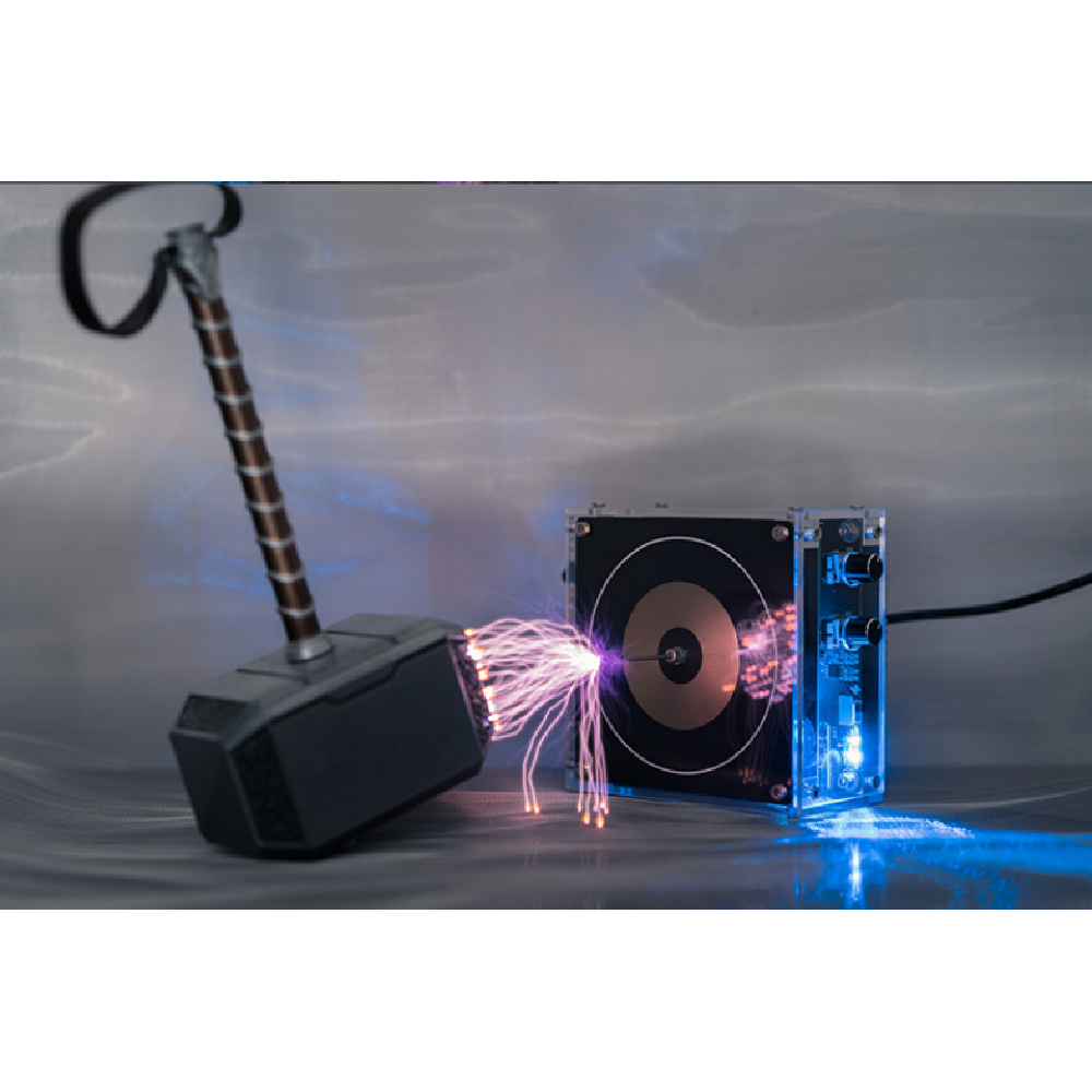 Tesla Coil Stark: Long Arc & Bluetooth Music Dual Mode, 10CM Science Toy