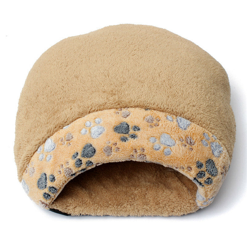 Lovely Warm Cat House Soft Sleeping Bag Cute Cat Bed Cave