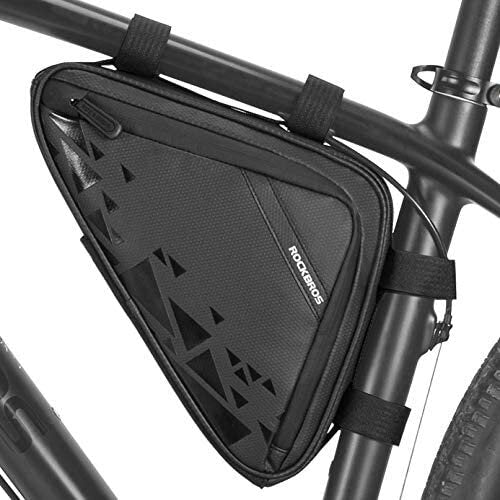 1.5L Bicycle Frame Bag Bike Bag Under Seat Triangle Bag Under Top Tube  Bike Storage Bag for Mountain Road Bike