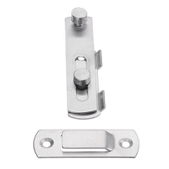 Stainless Steel Door Sliding Latch Insurance Barrel Bolt Buckle Small Pet Cage Door Lock