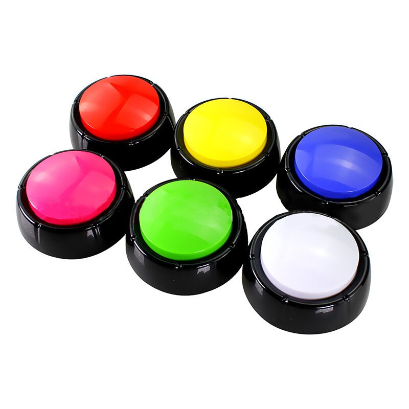 ABS Puzzle Pet Communication Button Environmental Protection Ringging Tone