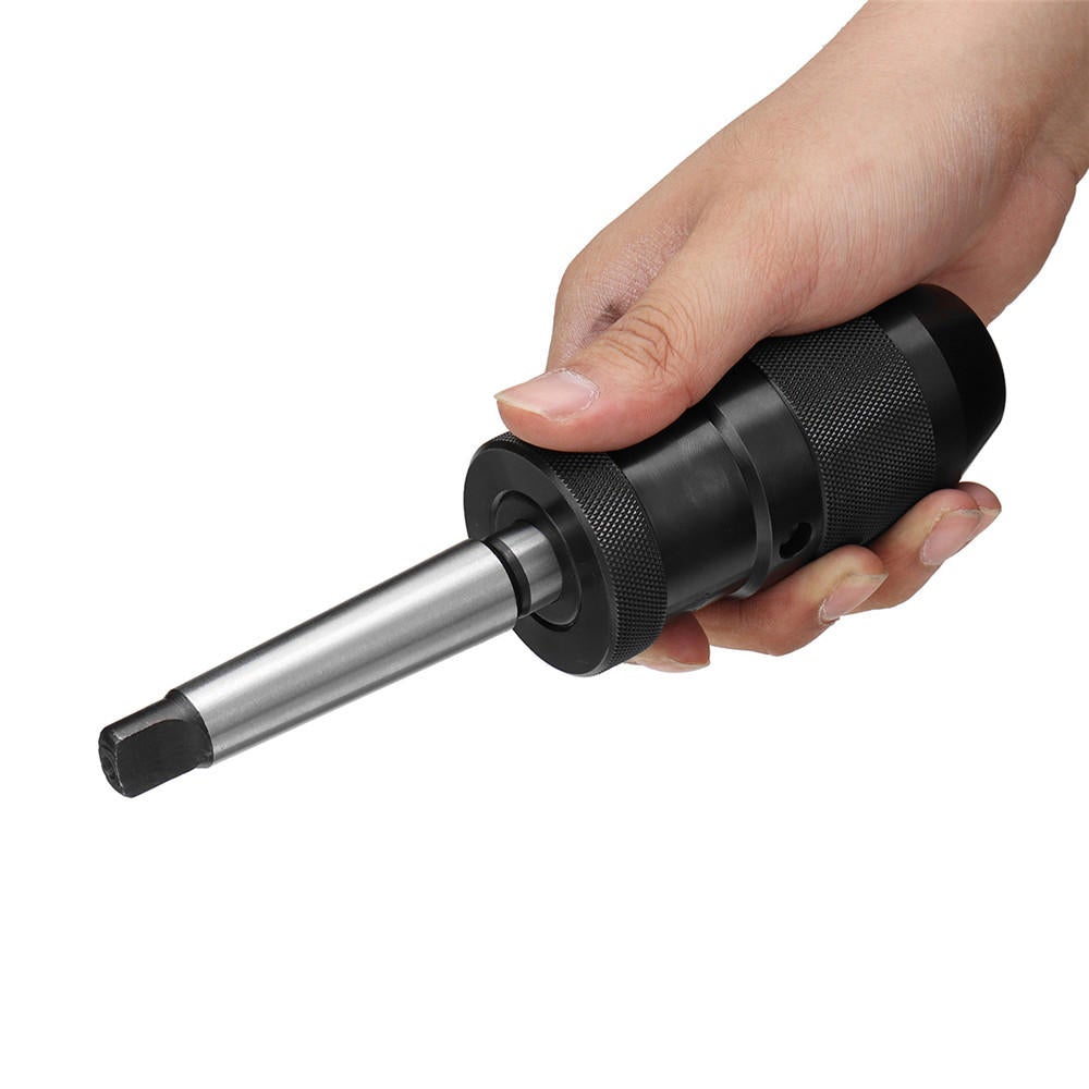 1-16mm Self Tighten Keyless Drill Chuck With Arbor For Lathe Drill