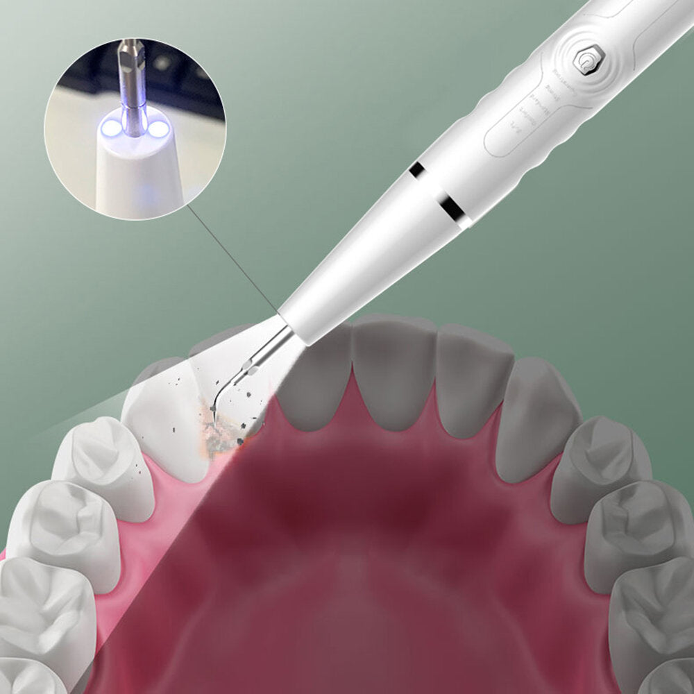 Electric Portable Ultrasonic Dental Scaler Tooth Calculus Remover Tooth Stain Tartar Cleaner Dentist Whiten Teeth for Oral Care Tool