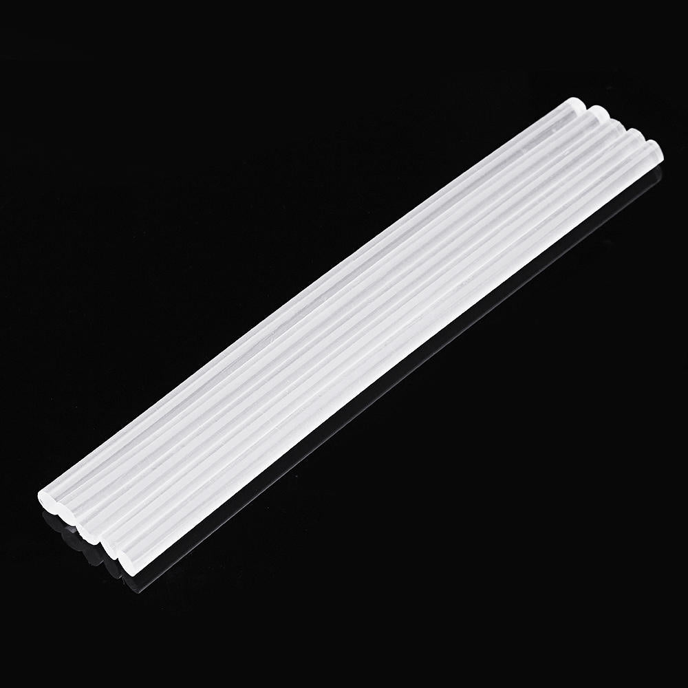 100Pcs 7mm x 200mm White Transparent Hot Melt Gule Sticks DIY Craft Model Repair Adhesive