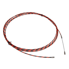 5m Electric Spiral Cable Push Puller Conduit Snake Cable Rodder Fish Tape Wire Guide with Cable Tensioner