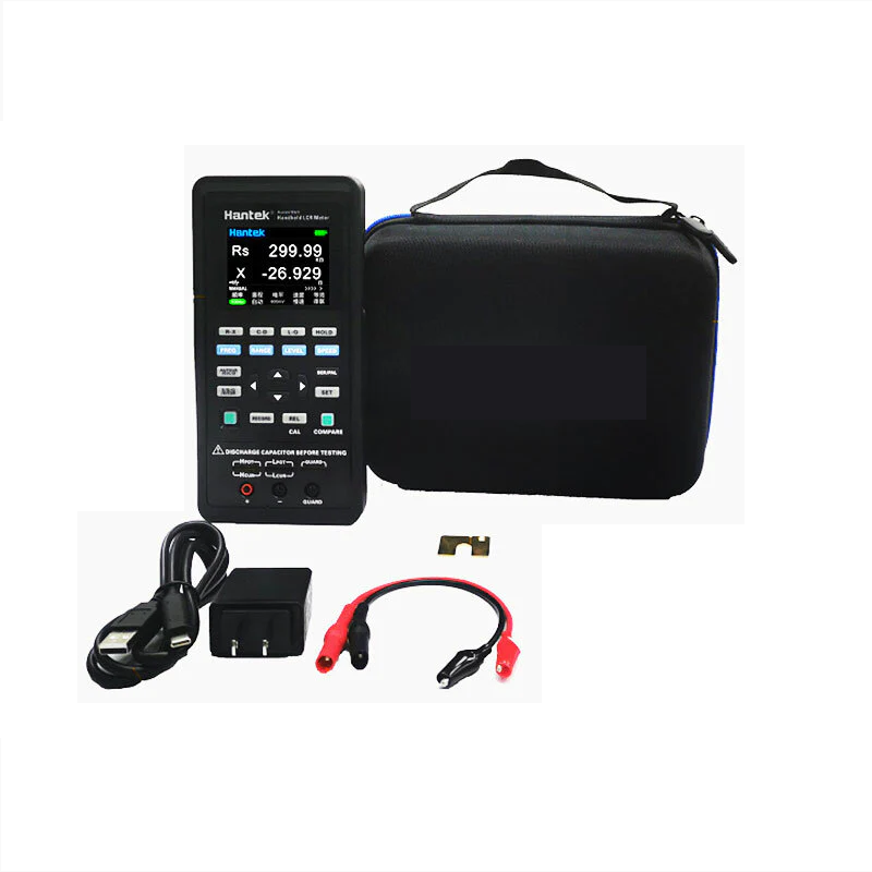 Digital LCR Meter Portable Handeld Inductance Capacitance Resistance Measurement Tester Tools