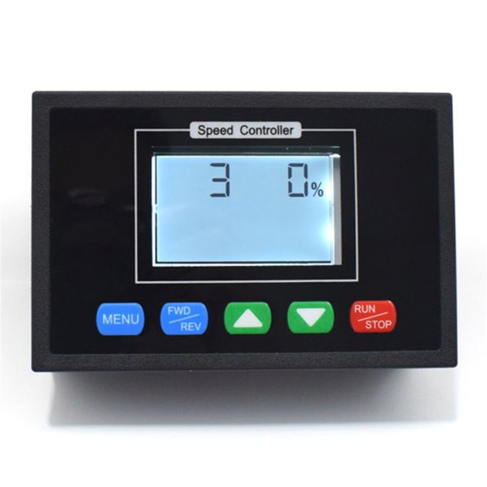 Fully Automatic Digital PWM Motor Speed Controller DC 12V 24V 36V 48V 40A Time Reversible U1JB Speed Meter