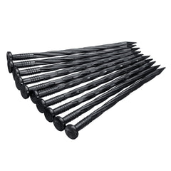 10pcs Plastic Edging Nail Spiral Nylon Landscape Stake Spikes