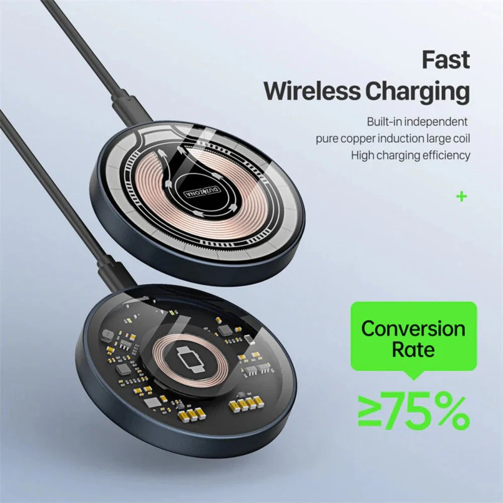 Fast Wireless Magnetic Charger for iPhone, Samsung, Hui, Xiaomi Qi Phones