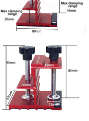 2Pcs Adjustable Pocket Hole Jig Kit for DIY Woodworking & Carpentry