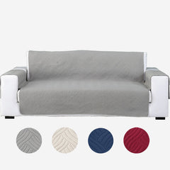 1/2/3/4 Seaters Sofa Mat Double Sides Use Pure Color Sofa Cover Pet Kid Seat Protector Chair Protective Mat Slipcover Home Office Furniture Decoration