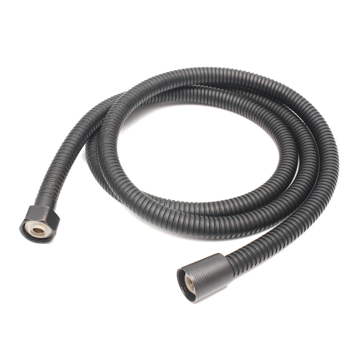 1.5m Bronze Bathroom Stainless Steel Water Shower Head Hose Chrome Pipe Tube