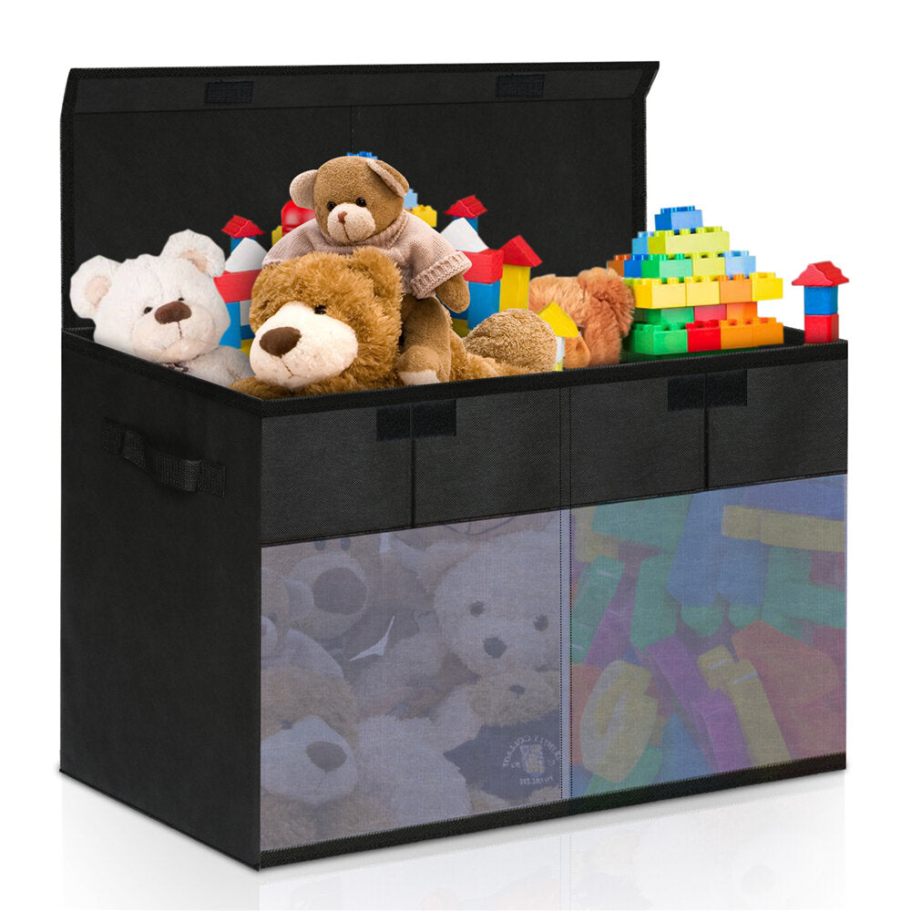 Three-ply Non-Woven Fabric Visualization Toy Box Lightweight Foldable Odorless Storage Box