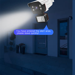 HD Smart IP Camera Full Color Night Vision WIFI AI Intelligence Two Way Audio Smoke Alarm Detection Outdoor Waterproof Security Camera