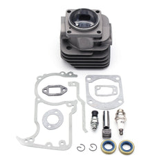 52mm Bore Air Cylinder Head Piston Sleeve Kit For HUSQVARNA 268 XP 272 272XP 272K