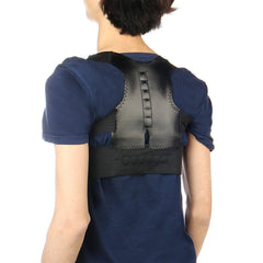 Back Shoulder Lumbar Magnetic Posture Corrector Support Adjustable Back Belt Brace