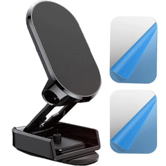 Foldable 720° Magnetic Car Phone Holder Mount for iPhone & Xiaomi