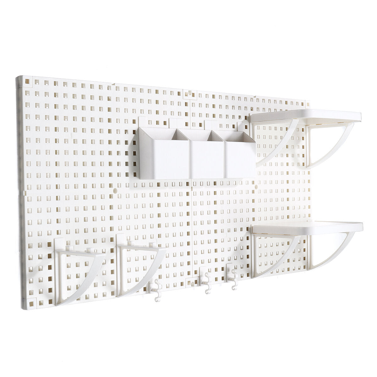 Display Wall Mount Storage Pegboard Organizer Shelf Holder For Vacuum Cleaner