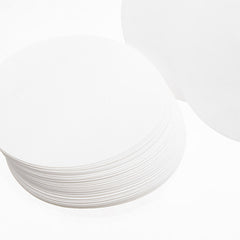 100Pcs/Set 7/9/11/12.5/15/18cm Qualitative Filter Paper Circular Funnel Sheet Slow Speed 10-15um