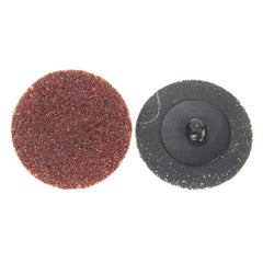 25pcs 24 Grit 2 Inch R-Type Abrasive Sanding Discs Roll Lock Sanding Pads
