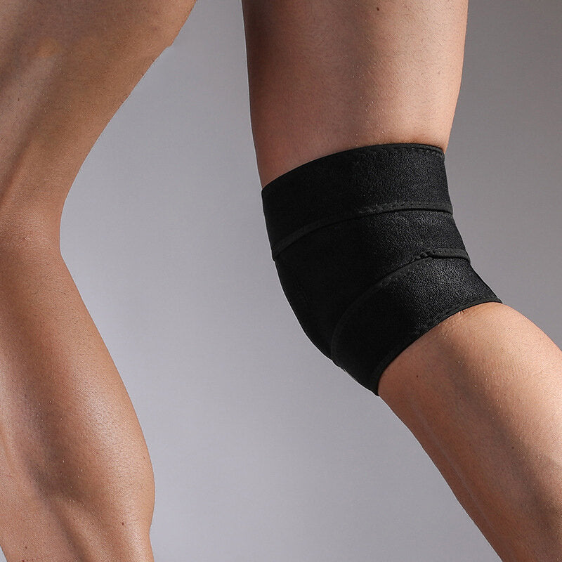 1pc Elastic Knee Pads Sports Fitness Knee Support Nylon Anti-fall Knee Protector Brace Outdoor Basketball Sports Fitness