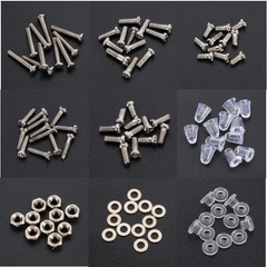 1000pcs Glasses Sunglass Spectacles Screws Nut Repair Kit With a Plastic Case