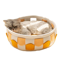 Natural Felt Pet Cat Cave Beds Nest House For Cats Small Dogs Pets Supplies