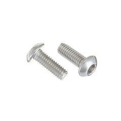 M3SH6 50Pcs M3 Stainless Steel Hex Socket Button Round Head Cap Screw Bolts 4-20mm Optional Length