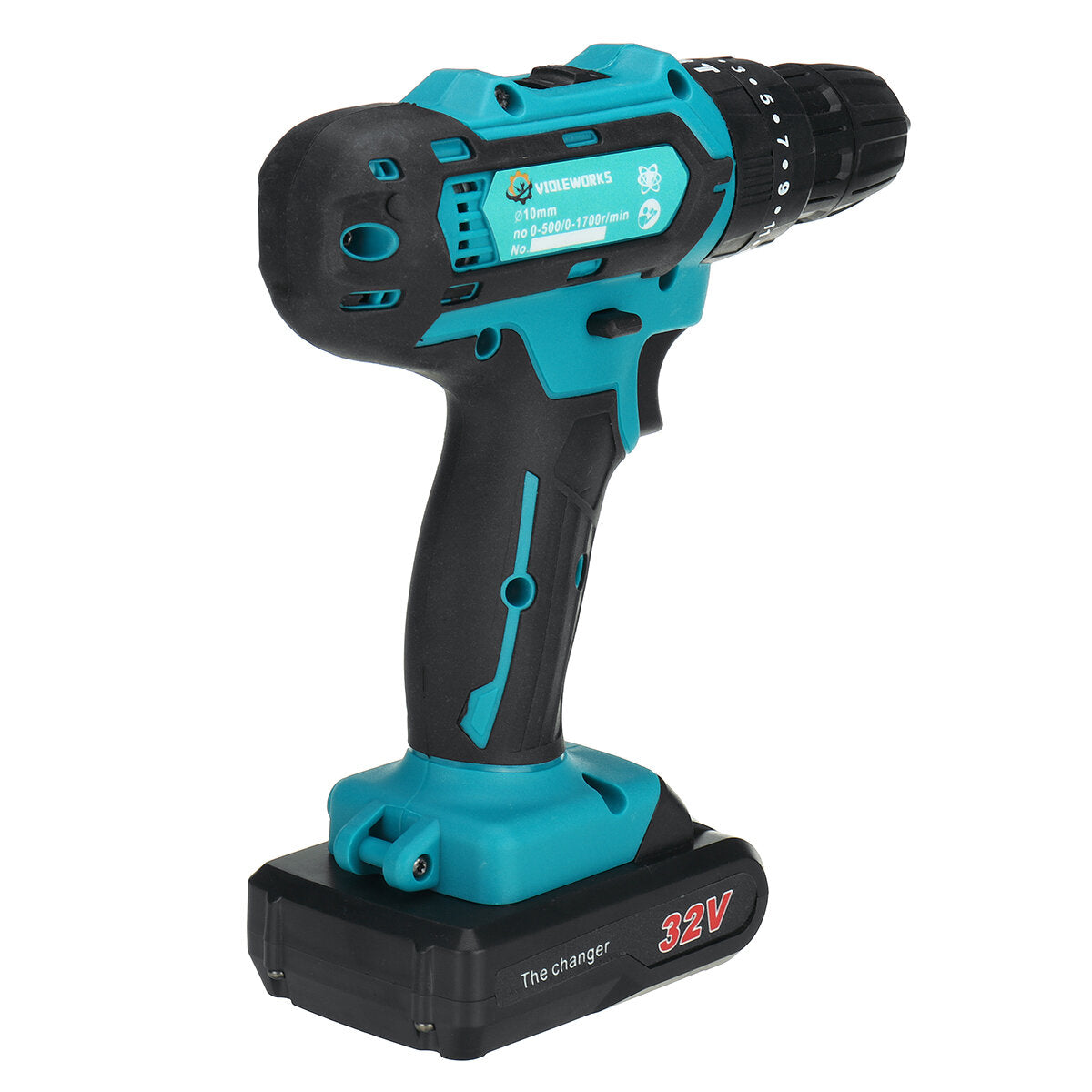 2 Speed Power Drills 6000maAh Cordless Drill 3 IN 1 Electric Screwdriver Hammer Drill