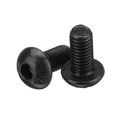 50Pcs M5 10.9 Grade Carbon Steel Hex Socket Cap Head Screw 6-40mm Optional Length