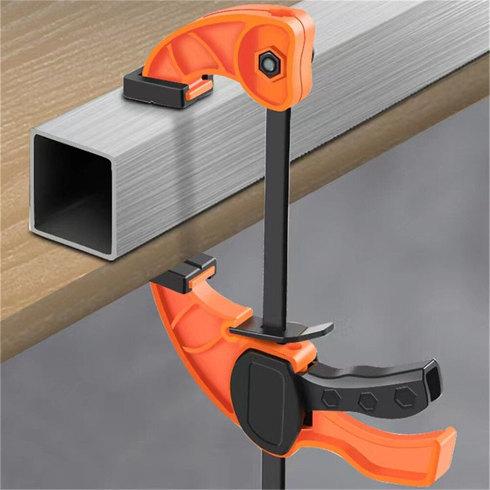 6" Quick Lock F Clamp - Heavy Duty Woodworking Bar Clamp Kit