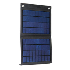 20W 18V Folding Solar Panel Charger USB Backpacking Power Bank Power Supply for Camping Travel