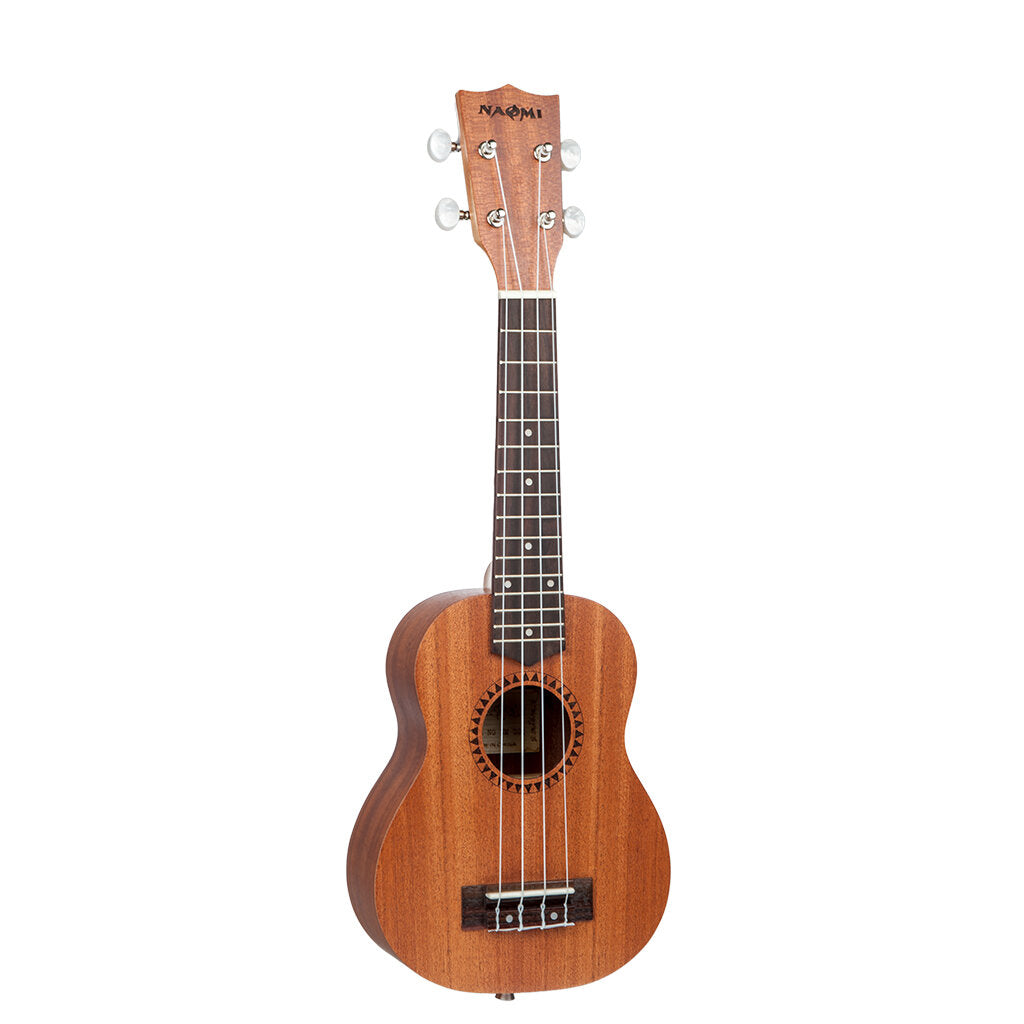 Ukulele Sapele Mahogany Ukulele 21'' SopranoTenor Ukulele Acoustic Guitar