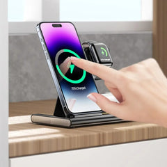 Fast Wireless Charger Pad for iPhone, Samsung, Hui, Xiaomi, AirPods, Smart Watch