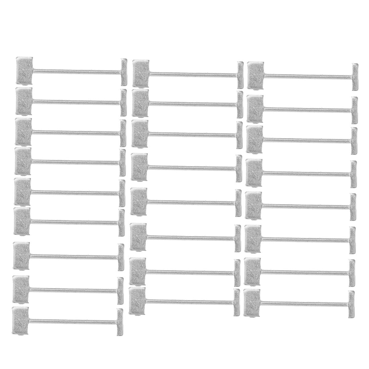 100pcs Levelers Needbles Wrench Tile Spacer Cross Plastic 2mm Ceramic Tile Leveling System Leveler Locator Spacers