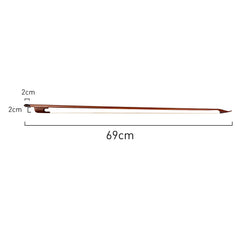 Professional Violin/Fiddle Bow 4/4 Snakewood Bow Baroque Style Snakewood Frog White Mongolia Horsehair Well Balance