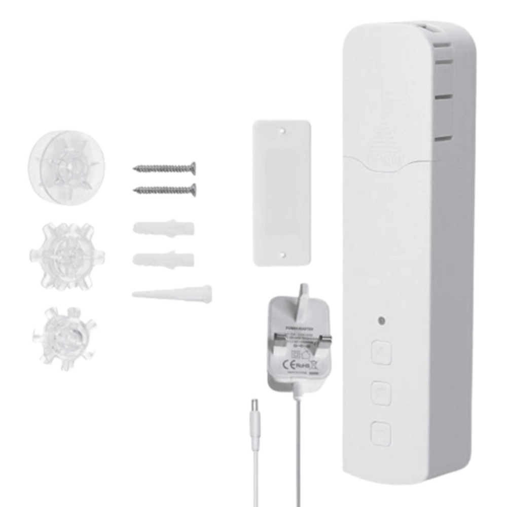 Wifi Smart Bead Curtain Motor Electric Roller Blind Manual Control Voice Control Work with Tuya Smart Life APP Support Google Home Alexa