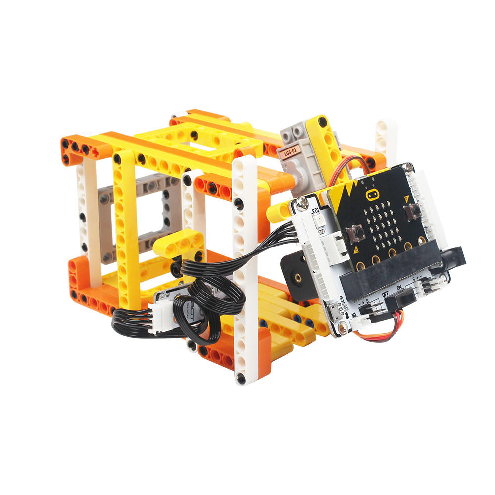 DIY Multi-functional Programmable RC Robot Educational Kit Compatible Micro:bit Python